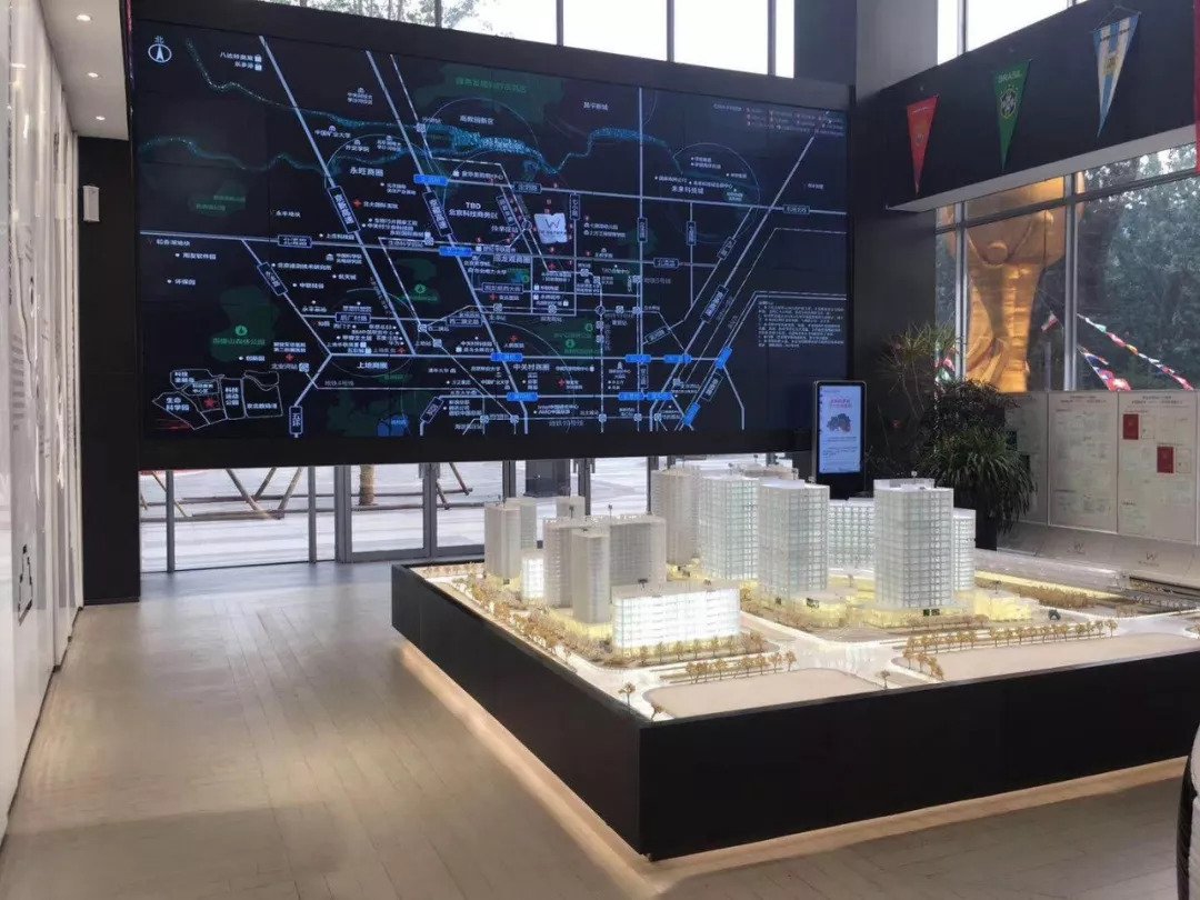 Real estate industry touch screen computer